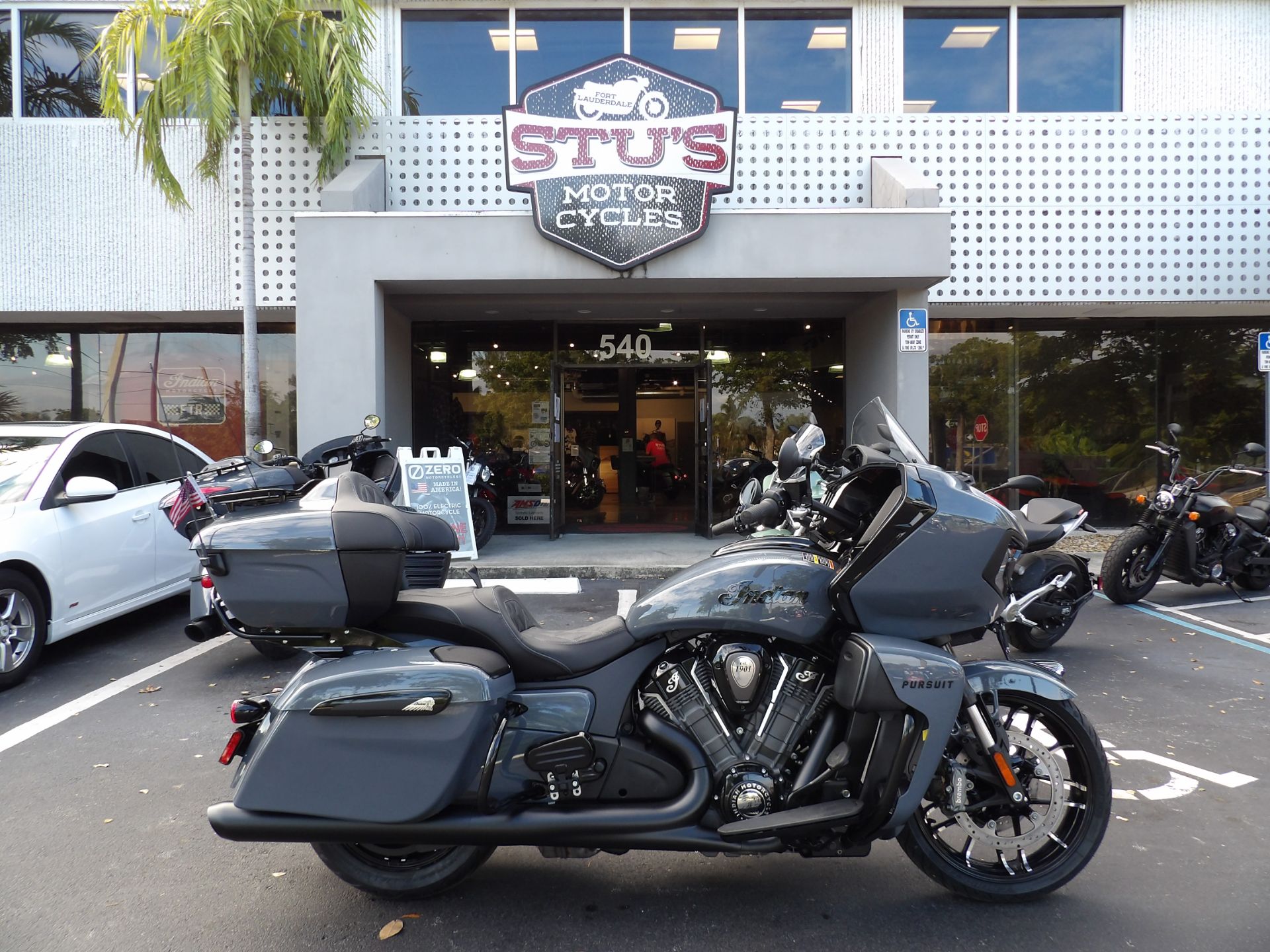 2024 Indian Motorcycle Pursuit® Dark Horse® with PowerBand Audio Package in Fort Lauderdale, Florida - Photo 1