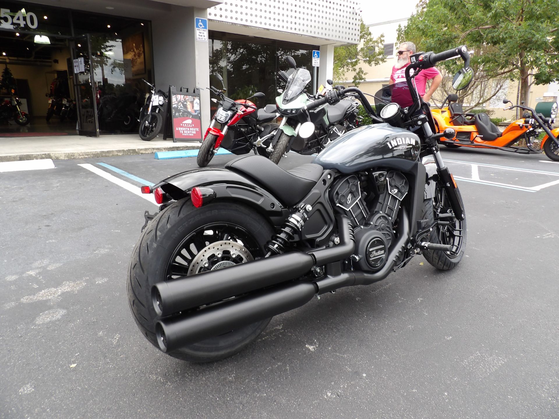 2024 Indian Motorcycle Scout® Rogue ABS in Fort Lauderdale, Florida - Photo 3