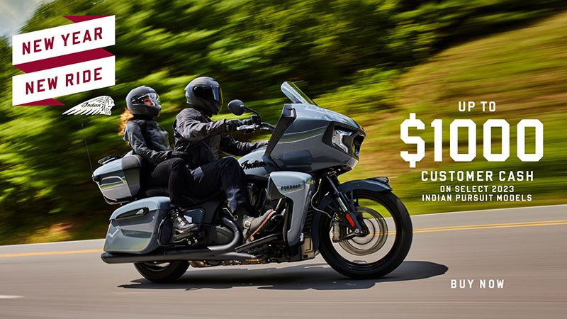 Indian Motorcycle - Up To $1000 Customer Cash